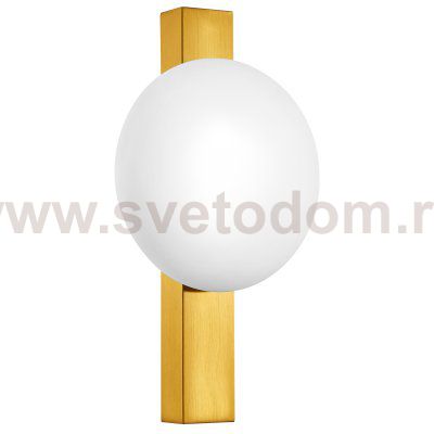 810583 Бра SNODO 7W LED 490LM G ЗОЛОТОЙ/БЕЛЫЙ 3000K