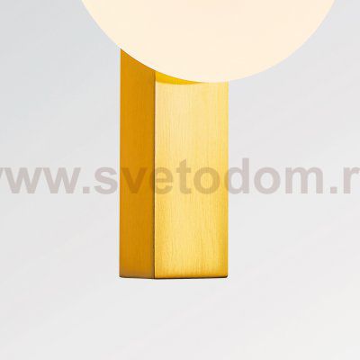 810583 Бра SNODO 7W LED 490LM G ЗОЛОТОЙ/БЕЛЫЙ 3000K