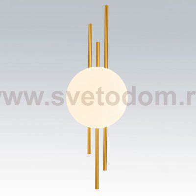 810593 Бра SNODO 7W LED 510LM G ЗОЛОТО/БЕЛЫЙ 3000K