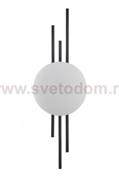 810597 Бра SNODO 7W LED 510LM G ЧЕРНЫЙ/БЕЛЫЙ 3000K