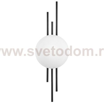 810597 Бра SNODO 7W LED 510LM G ЧЕРНЫЙ/БЕЛЫЙ 3000K