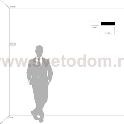 Светильник бра Lightstar 810617 Fiume
