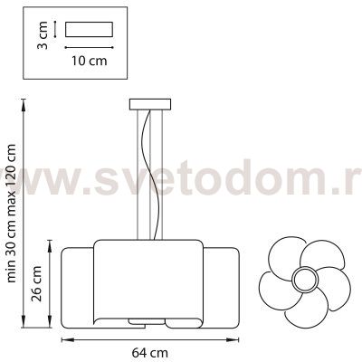 Люстра подвесная Lightstar 811154 Pittore