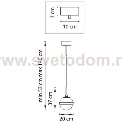 Подвесной светильник Lightstar 813111 Globo