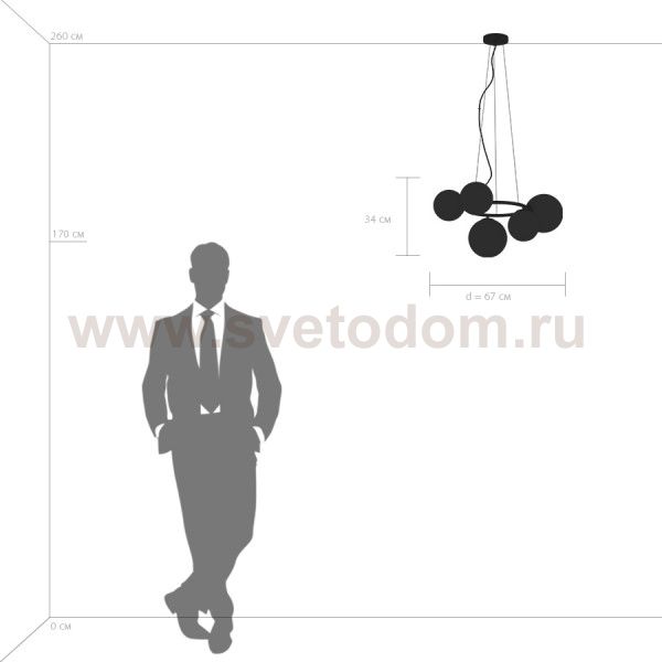 Подвес Globo Lightstar 815057