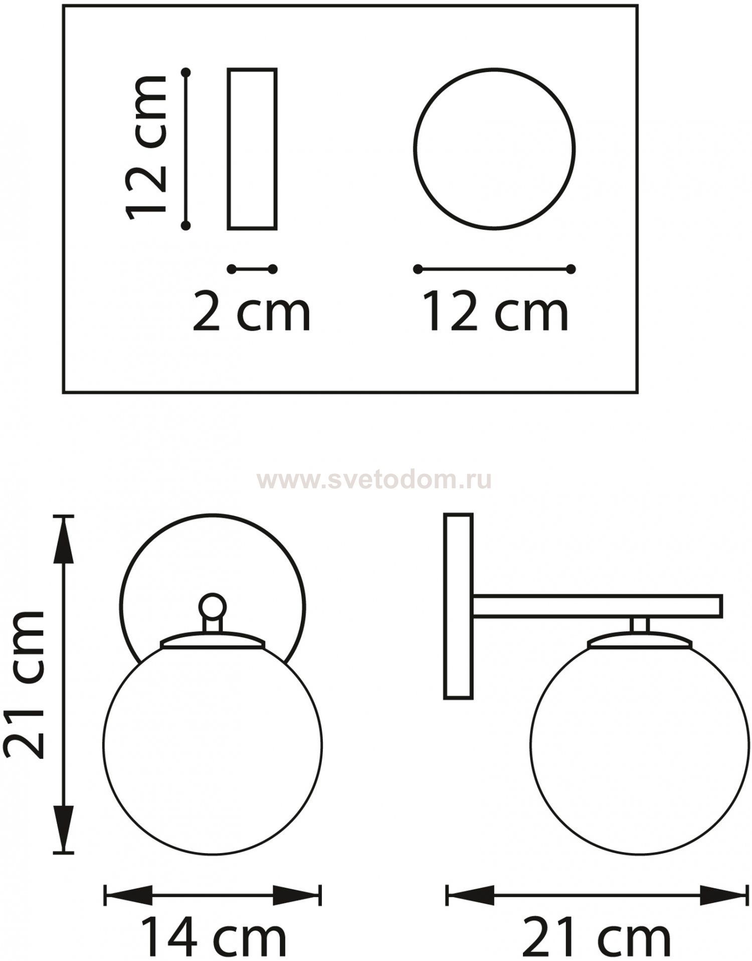 Бра Croco Lightstar 815513