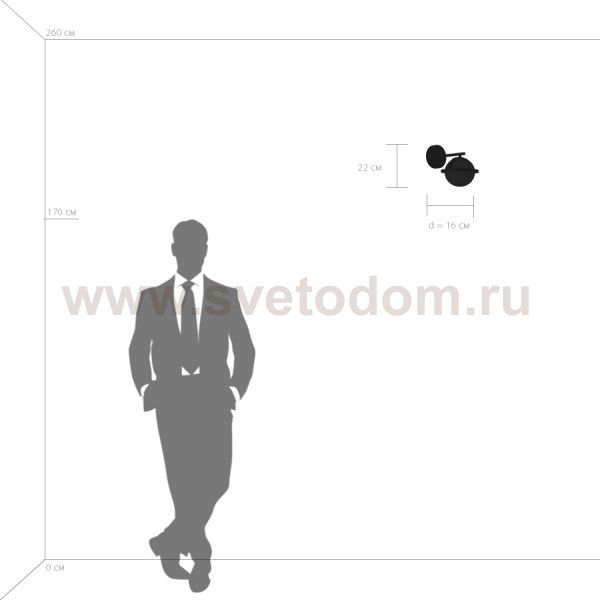 Бра Croco Lightstar 815617