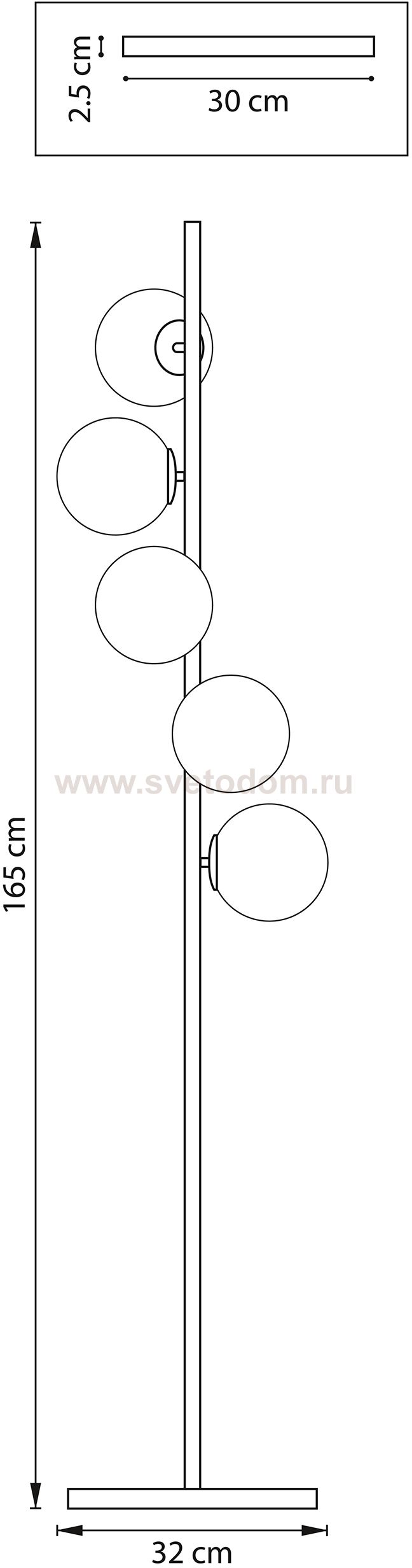 Торшер Croco Lightstar 815757