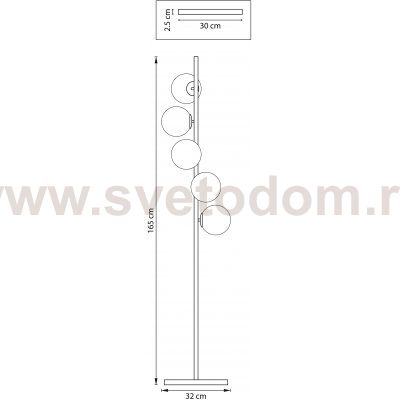 Торшер Croco Lightstar 815757