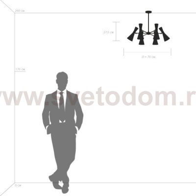 Люстра потолочная Dumo Lightstar 816067