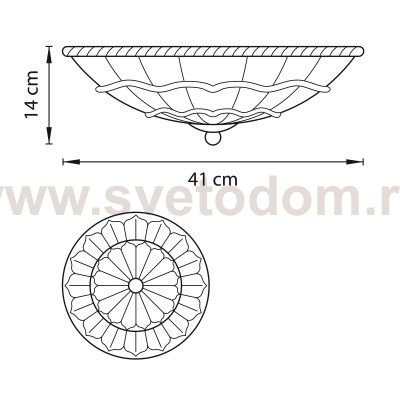 Светильник потолочный Lightstar 820244 Zucche