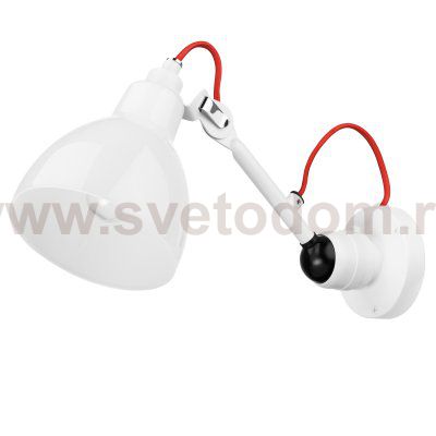 Светильник настенный бра Lightstar 865606 Loft с красным проводом