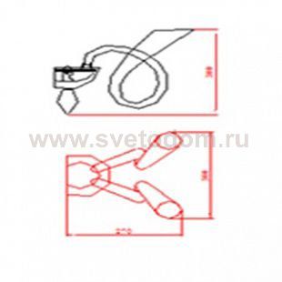 Светильник настенный бра Lightstar 892628 STELLA