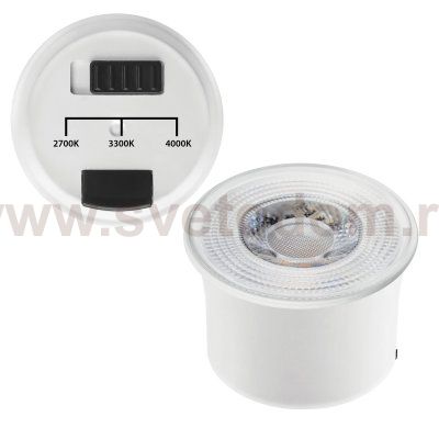 941210 Светодиодный модуль SMD LIGHTSTAR MR16 220V 7W=70W 560LM 50G  2700-3300-4000K