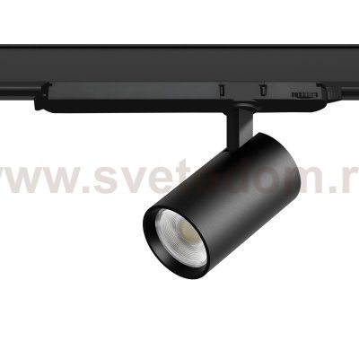 A5137DALI Светильник ALTA BASE для трековой системы Quattro с управлением DALI LED 15W 1880LM 24G ЧЕРНЫЙ 3000K с адаптером (215137 + 594067)