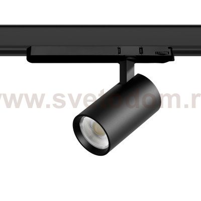 A5137TRIAC Светильник ALTA BASE для трековой системы Quattro с управлением TRIAC LED 15W 1880LM 24G ЧЕРНЫЙ 3000K с адаптером (215137 + 594057)