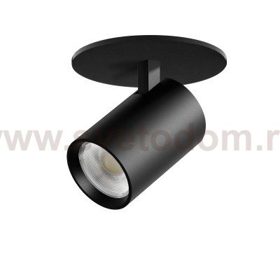 A5237RS Светильник ALTA BASE встраиваемый LED 24W 3040LM 24G ЧЕРНЫЙ 3000K со встр. чашей (215237 + 215007 + 215000-24)