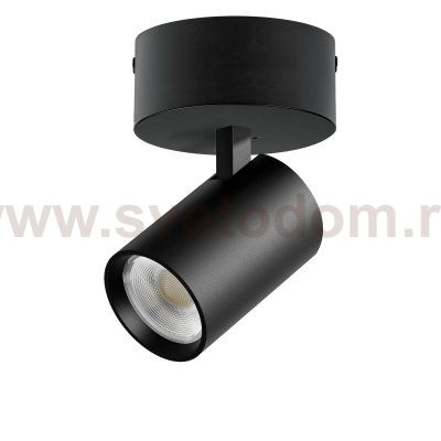 A5237SO Светильник ALTA BASE накладной LED 24W 3040LM 24G ЧЕРНЫЙ 3000K с накл. чашей (215237 + 215007 + 215010-24)