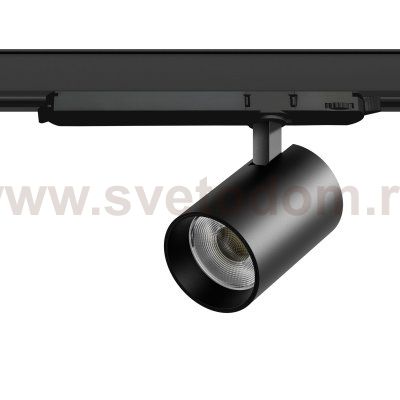 A5337DALI Светильник ALTA BASE для трековой системы Quattro с управлением DALI LED 30W 3525LM 24G ЧЕРНЫЙ 3000K с адаптером (215337 + 594067)