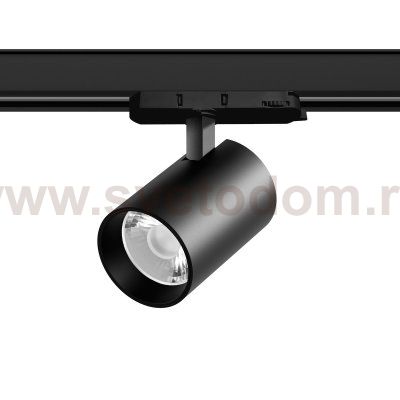 A5337QT15G Светильник ALTA BASE для трековой системы Quattro LED 30W 3525LM 15G ЧЕРНЫЙ 3000K с адаптером (215337 + 594037 + 215301)