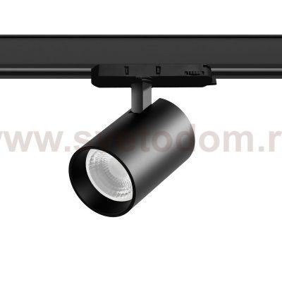 A5337QT36G Светильник ALTA BASE для трековой системы Quattro LED 30W 3525LM 36G ЧЕРНЫЙ 3000K с адаптером (215337 + 594037 + 215303)
