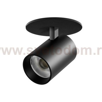 A5347RS Светильник ALTA BASE встраиваемый LED 30W 3525LM 24G ЧЕРНЫЙ 4000K со встр. чашей (215347 + 215007 + 215000-30)