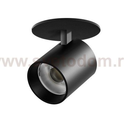 A5437RS Светильник ALTA BASE встраиваемый LED 35W 3176LM 24G ЧЕРНЫЙ 3000K со встр. чашей (215437 + 215007 + 215000-35)