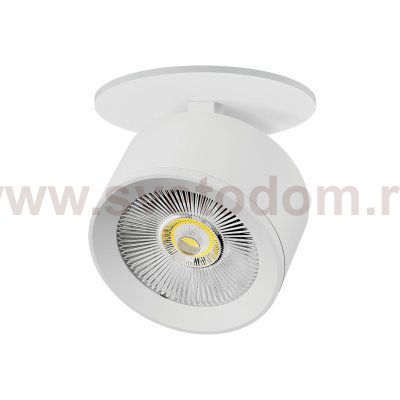 A5536RS Светильник ALTA PRO встраиваемый LED 15W 1700LM 36G БЕЛЫЙ 3000K со встр. чашей (215536 + 215006 + 215000-15)
