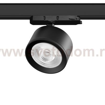 A5547QT60G Светильник ALTA PRO для трековой системы Quattro LED 15W 1700LM 60G ЧЕРНЫЙ 4000K с адаптером (215547 + 594037 + 215504)