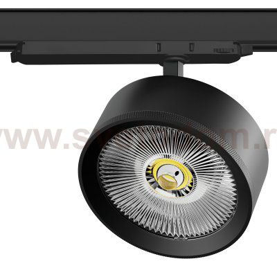 A5747DALI Светильник ALTA PRO для трековой системы Quattro с управлением DALI LED 35W 3230LM 36G ЧЕРНЫЙ 4000K с адаптером (215747 + 594067)