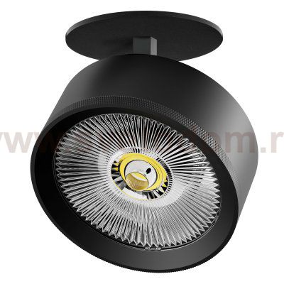 A5747RS Светильник ALTA PRO встраиваемый LED 35W 3230LM 36G ЧЕРНЫЙ 4000K со встр. чашей (215747 + 215007 + 215000-35)