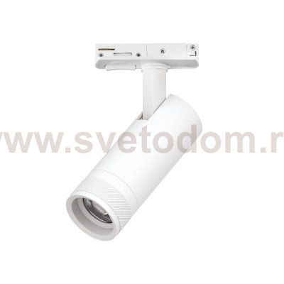 C4126SS Светильник CANNO PRO д/треков BARRA LED 12W 840LM 20-55G БЕЛЫЙ 2700-4200-6000К IP20 с тонким адаптером (304126 + 592006-SS)