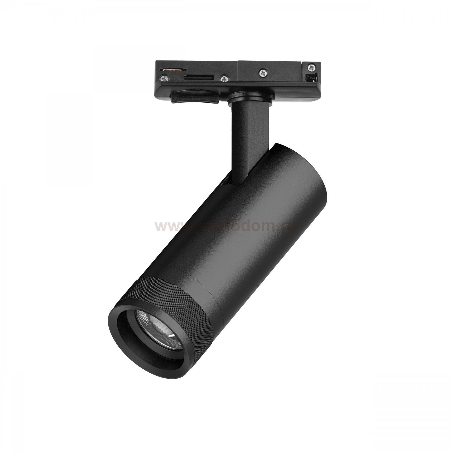 C4127SS Светильник CANNO PRO д/треков BARRA LED 12W 840LM 20-55G ЧЕРНЫЙ 2700-4200-6000К IP20 с тонким адаптером (304127 + 592007-SS)