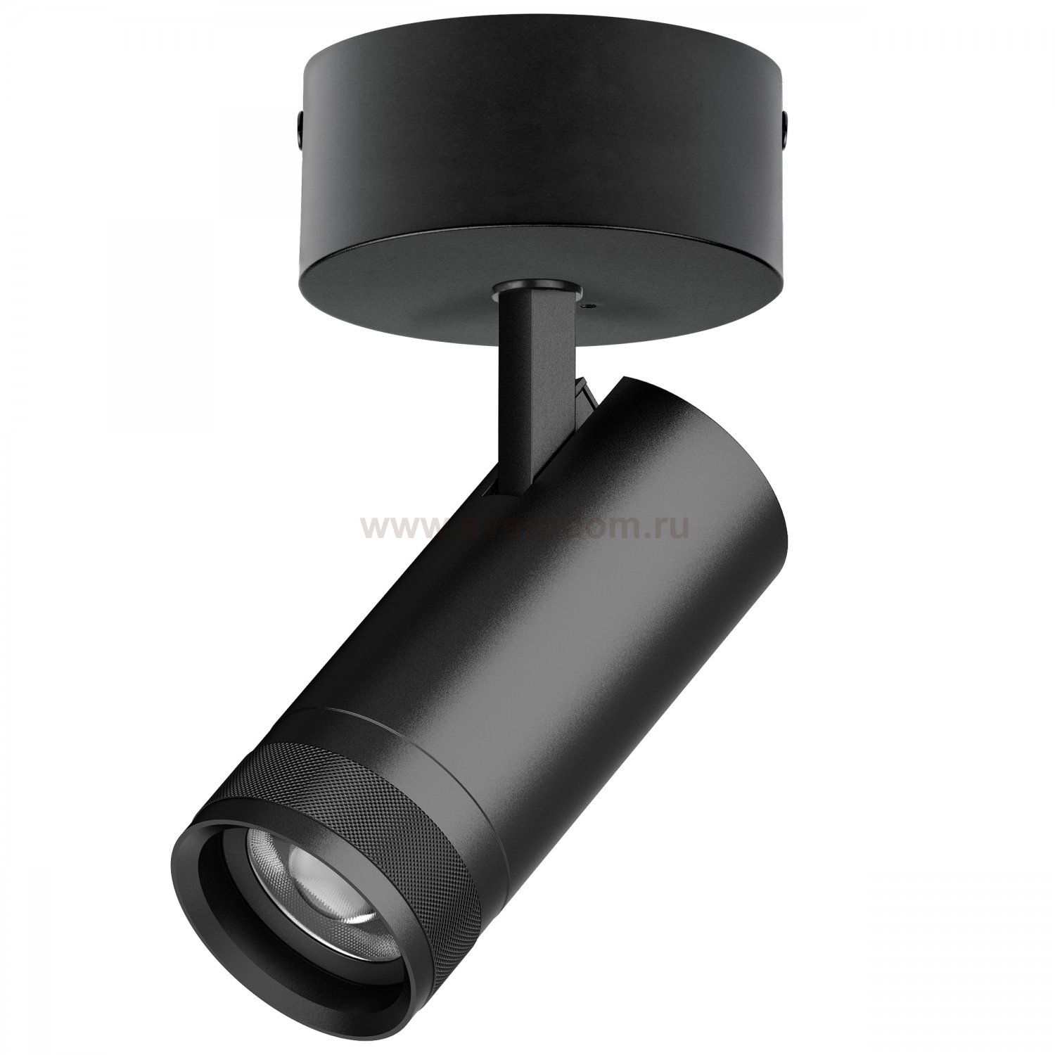 C4207SO Светильник CANNO PRO накладной LED 20W 1400LM 20-55G ЧЕРНЫЙ 2700-4200-6000K IP20 с адаптером (304207 + 215017)