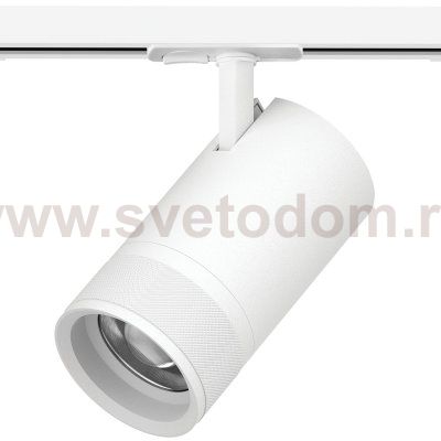 C4406SS Светильник CANNO PRO д/треков BARRA LED 40W 2800LM 20-55G БЕЛЫЙ 2700-4200-6000K IP20 с тонким адаптером (304406 + 592006-SS)