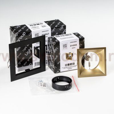 Встраиваемый светильник Lightstar D51703BMOD