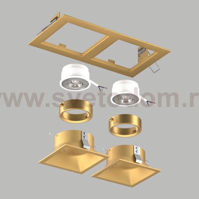Встраиваемый светильник Lightstar D5230303GMOD