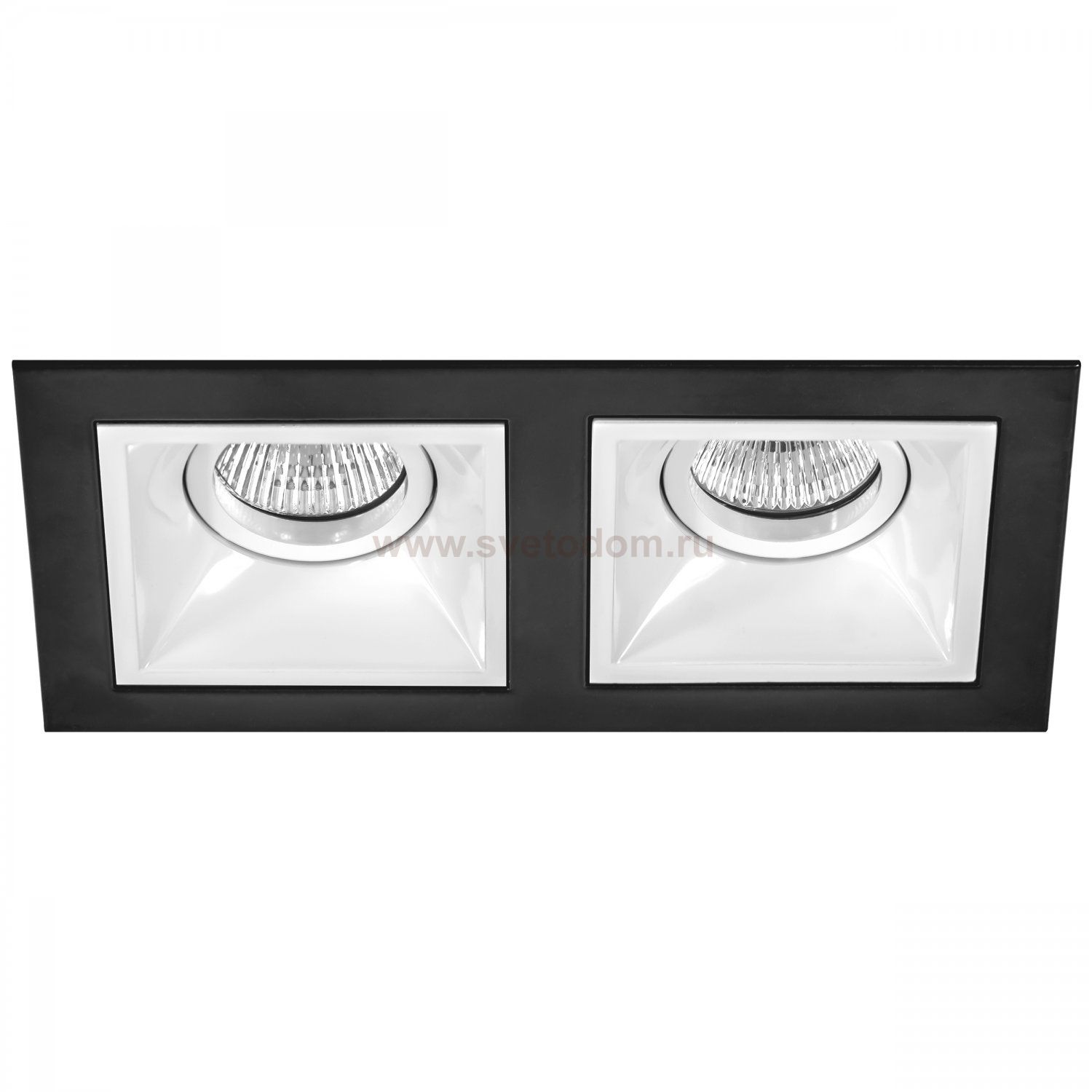 Комплект из светильников и рамки  Domino Lightstar D5270606