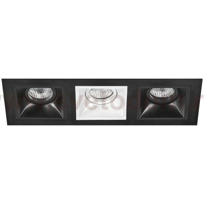 Комплект из светильников и рамки  Domino Lightstar D537070607