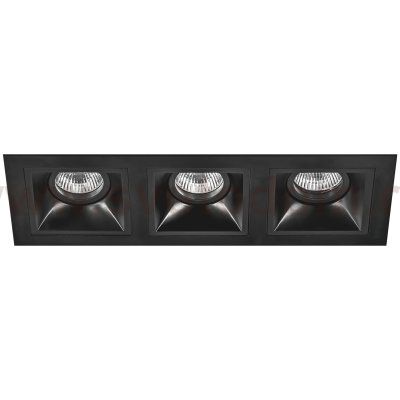 Комплект из светильников и рамки  Domino Lightstar D537070707