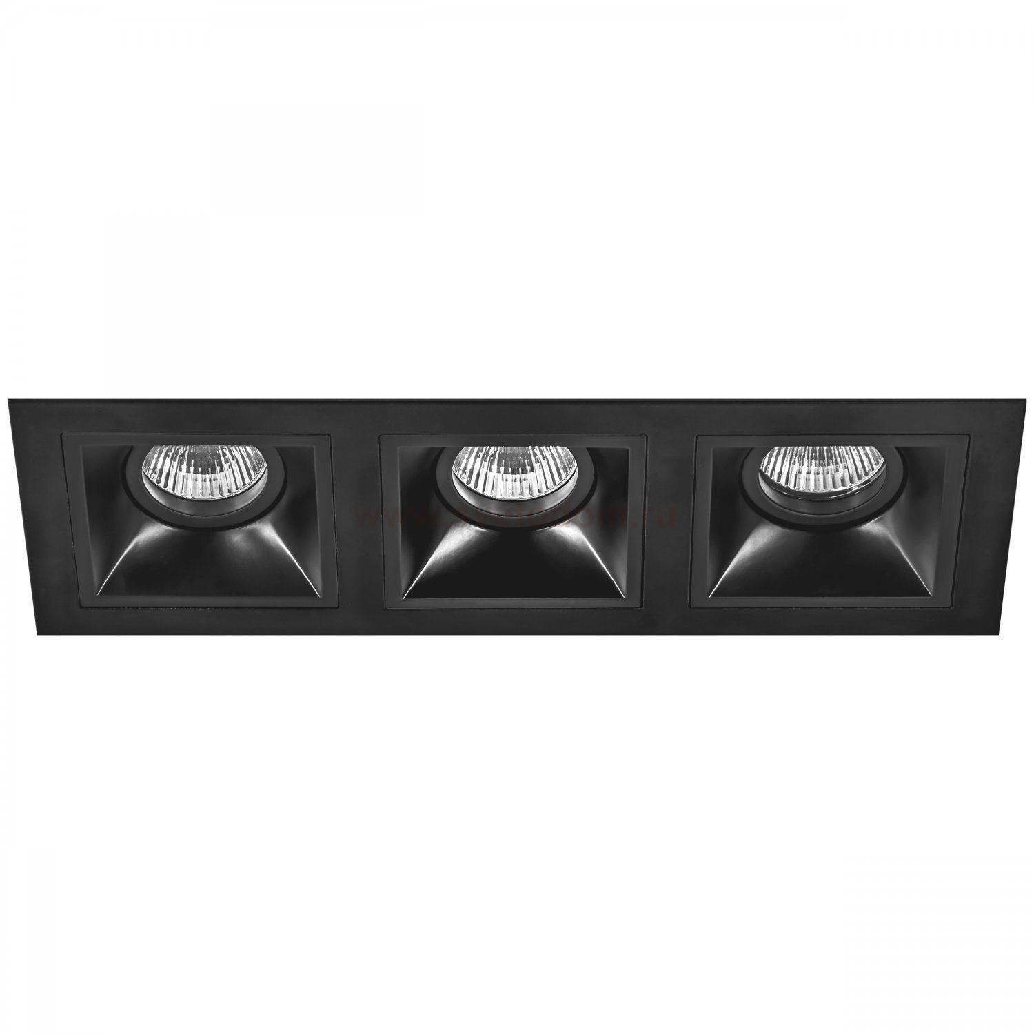 Комплект из светильников и рамки  Domino Lightstar D537070707