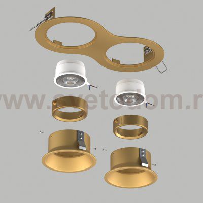 Встраиваемый светильник Lightstar D6230303GMOD