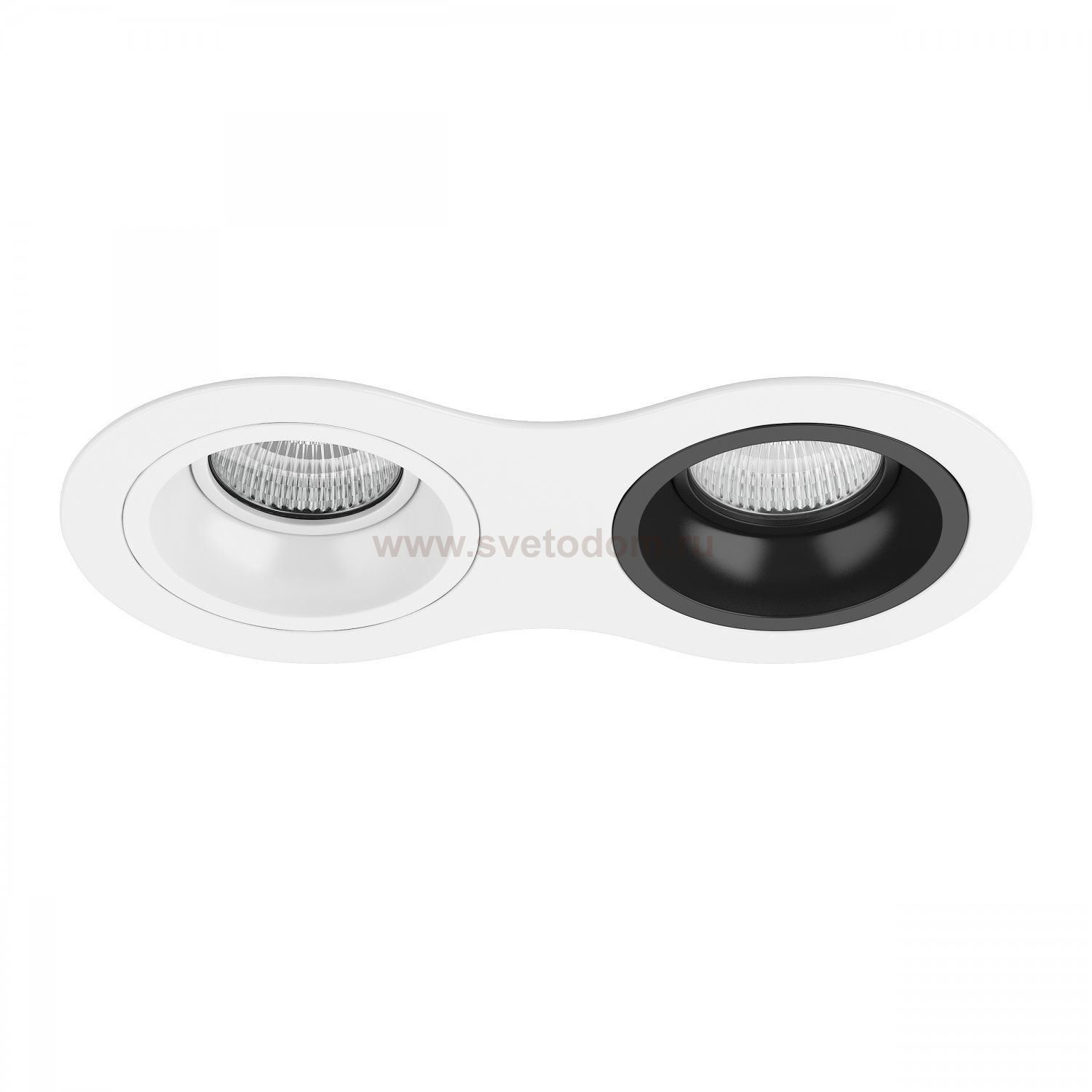 Комплект из светильников и рамки DOMINO Domino Lightstar D6260607