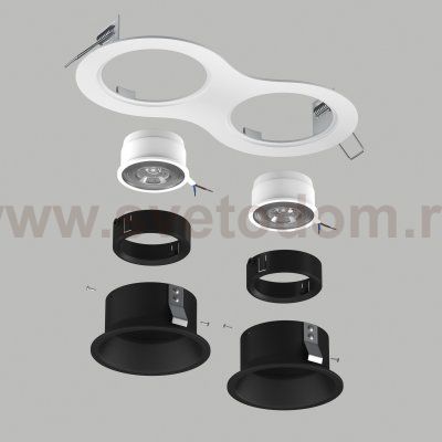 Встраиваемый светильник Lightstar D6260707BMOD