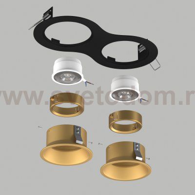 Встраиваемый светильник Lightstar D6270303GMOD
