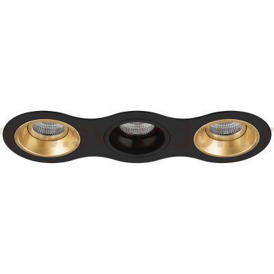 Комплект из светильников и рамки DOMINO Domino Lightstar D637030703