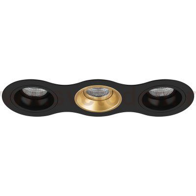 Комплект из светильников и рамки DOMINO Domino Lightstar D637070307