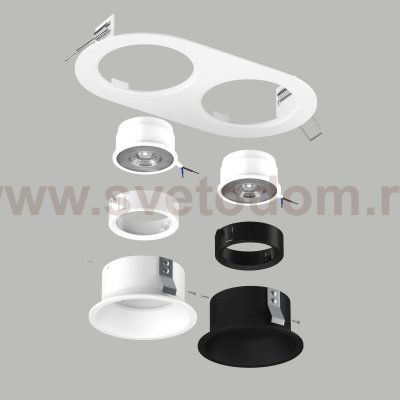 Встраиваемый светильник Lightstar D6560607WBMOD