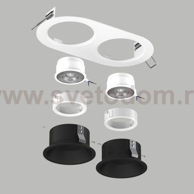 Встраиваемый светильник Lightstar D6560707WMOD