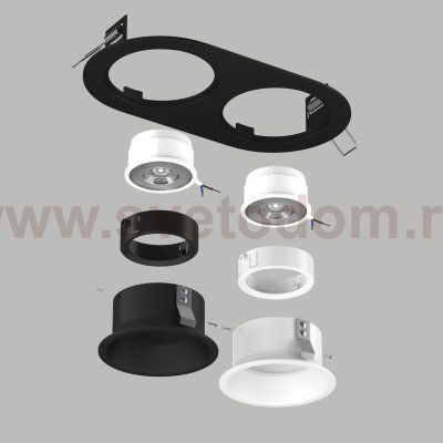 Встраиваемый светильник Lightstar D6570607WBMOD